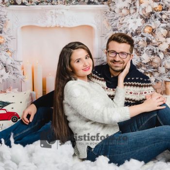 Sedinta foto Craciun cuplu
